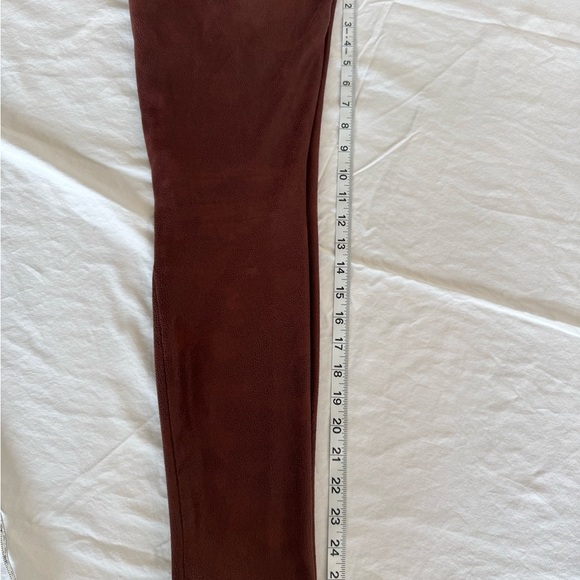 7 For All Mankind Chocolate Brown Straight Leg Pants – Size 26 - Picture 6 of 6